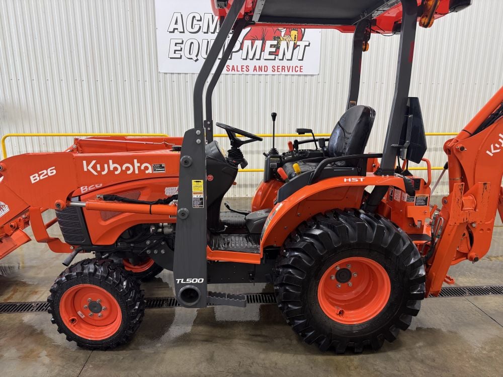 Kubota B26TLB 23.1HP Diesel Tractor Loader Backhoe Carryover 2022, large image number 8