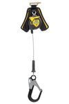 Werner 8ft Bantam Leading Edge Self Retracting Lifeline with Aluminum Rebar Hook, small image number 1