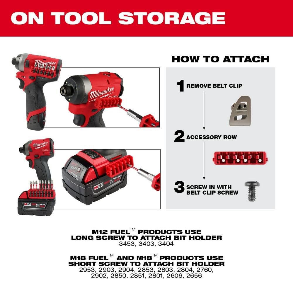 Milwaukee Customizable Small Case for Impact Driver Accessories, large image number 4