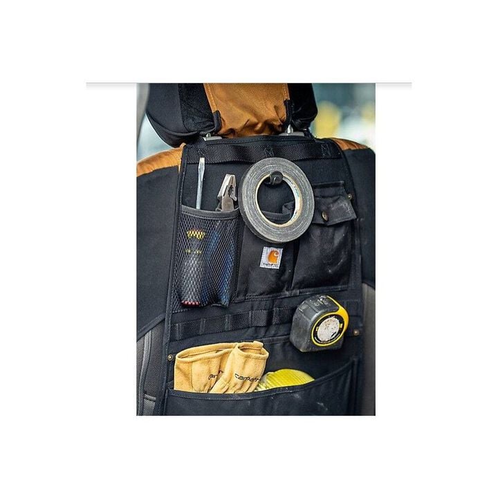 Carhartt Black Universal CORDURA Car Back Seat Organizer, large image number 3