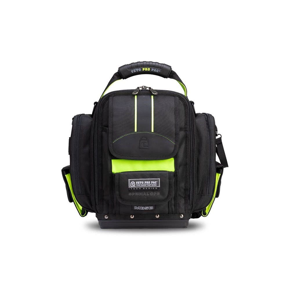 Veto Pro Pac 45 Lbs X-Large Zippered Meter Bag, Black/Hi-Viz Yellow, large image number 3