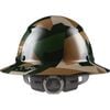 Lift Safety Hard Hat DAX Jungle Camo Carbon Fiber Full Brim, small image number 3