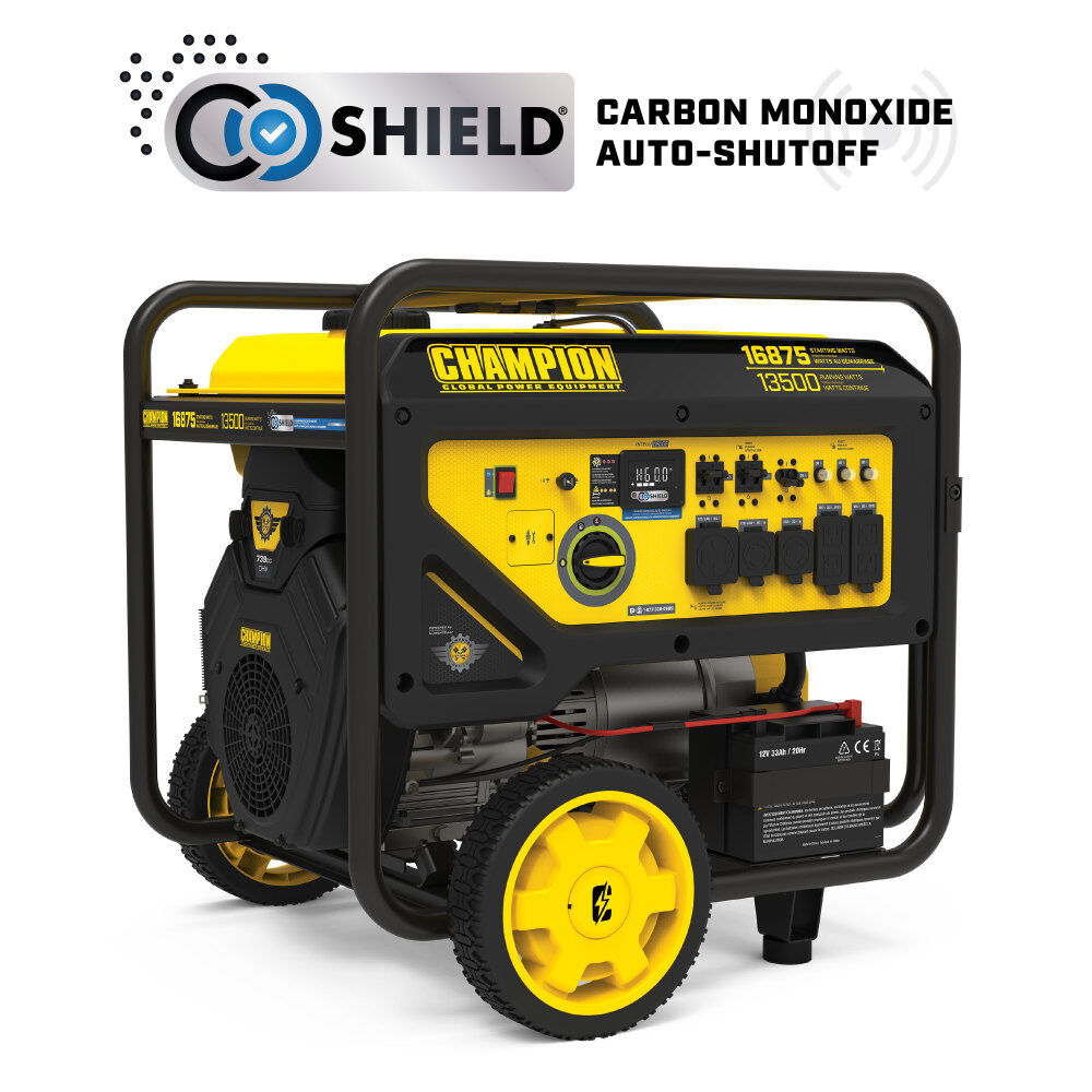 Champion Power Equipment 16,875-Watt Gas Powered 49 State Electric Start Home Backup Portable Generator, large image number 2