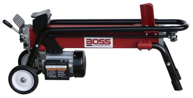 Boss Industrial Log Splitter Electric 7 Ton Horizontal with Rear Lights, large image number 0
