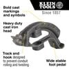 Klein Tools 1/2in Iron Conduit Bender Head, small image number 2