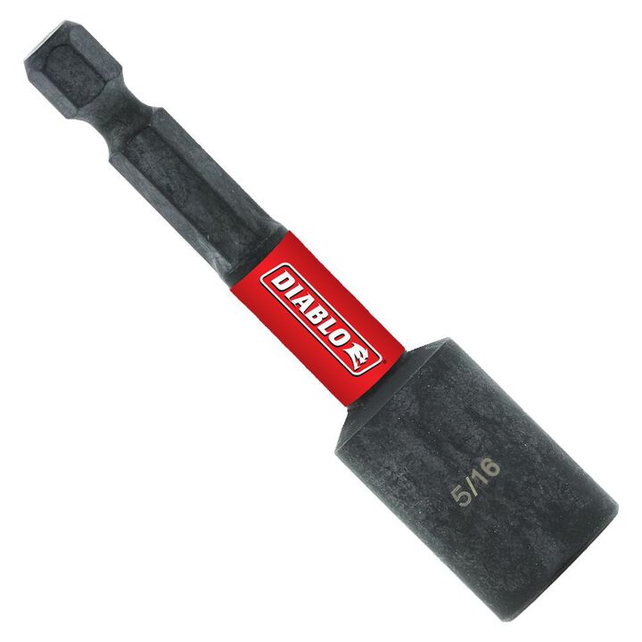 Diablo Tools 5/16in x 2-9/16in Magnetic Nut Setter