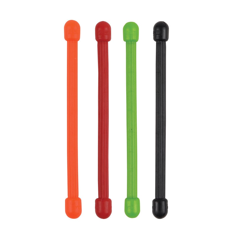 Nite Ize Gear Tie Reusable Rubber Twist Tie 3in 4pk Assorted, large image number 4