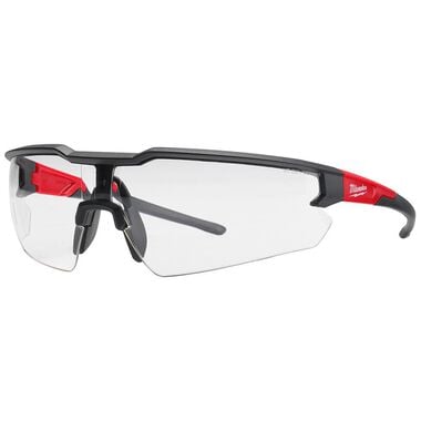 Milwaukee Safety Glasses - Clear Fog-Free Lenses, large image number 6