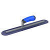 Bon Tool Finish Trowel Round Blue Steel 18 Inch x 3 Inch with Comfort Grip Handle, small image number 1