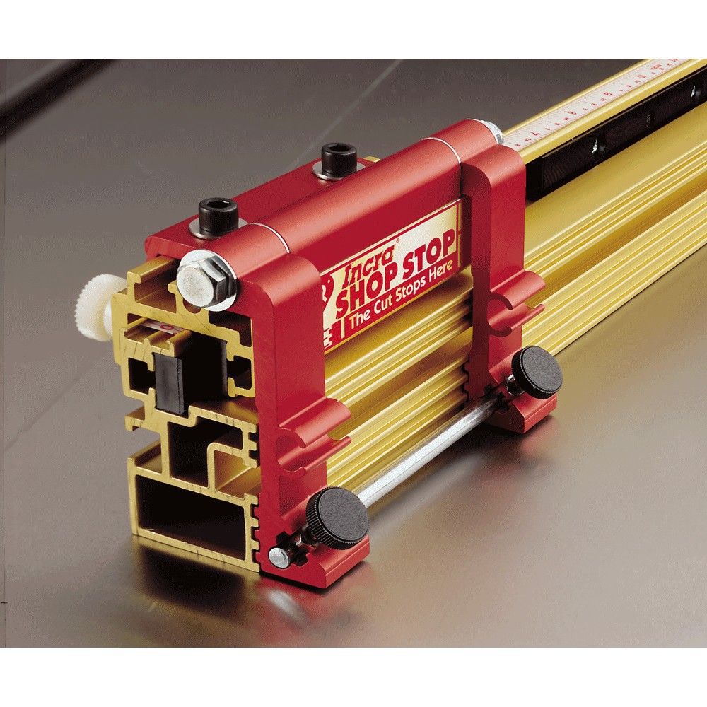 Incra Miter 5000 Gauge with Telescoping Fence & Flip Shop Stop, large image number 4