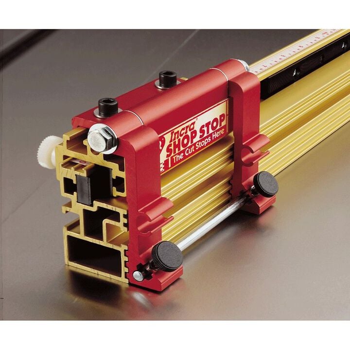 Incra Miter 5000 Gauge with Telescoping Fence & Flip Shop Stop, large image number 3