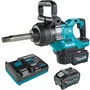 Makita 40V Max XGT Brushless Cordless 1 Inch Square Drive D-Handle Impact Wrench with Friction Ring Kit