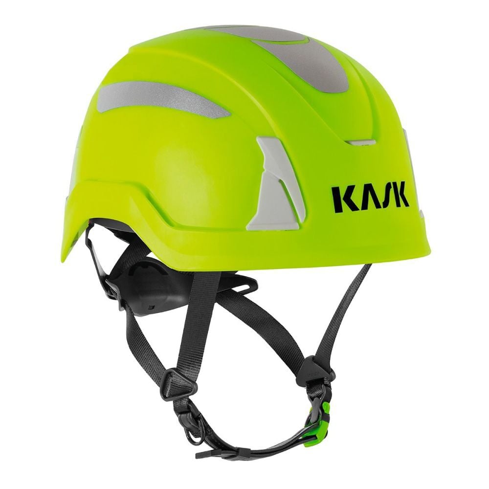 KASK America Primero Hi Viz Dielectric Helmet ANSI Z89.1 Type I Yellow - WHE00118-221