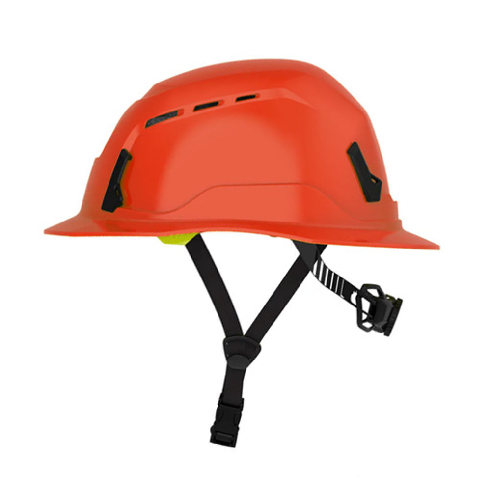 SECURIS Type II Class C Construction Grade Full-Brim Hard Hat with MIPS Dark Orange, large image number 2