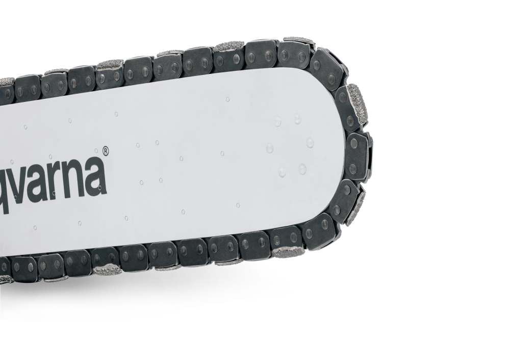 Husqvarna Construction ELITE-CHAIN FR3 16 Inch Diamond Chain for Plastic and Cast Iron Pipe Cutting, large image number 4