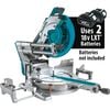 Makita 18V X2 LXT 36V 12in Miter Saw with Laser (Bare Tool), small