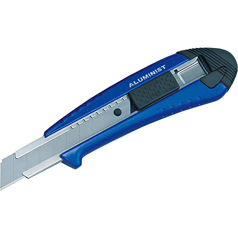 Tajima Blue Auto Lock Utility Knife with Three 3/4in ENDURA Blades, large image number 1