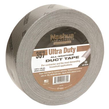 Nashua Tape 2In x 60yd Ultra Duty All-Weather Silver Duct Tape