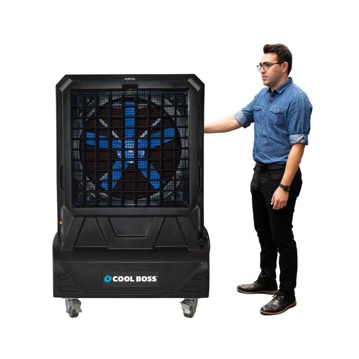 Cool Boss CB-26SL 7115 Cfm 73-97 dB Evaporative Air Cooler