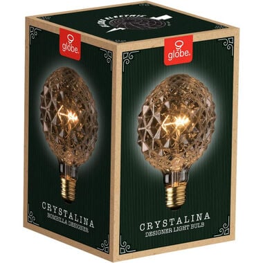 Globe Electric Designer Crystalina Incandescent Light Bulb 40W, large image number 2