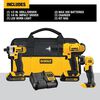 DEWALT 20V MAX 3 Tool Combo Lithium Ion Kit, small image number 2