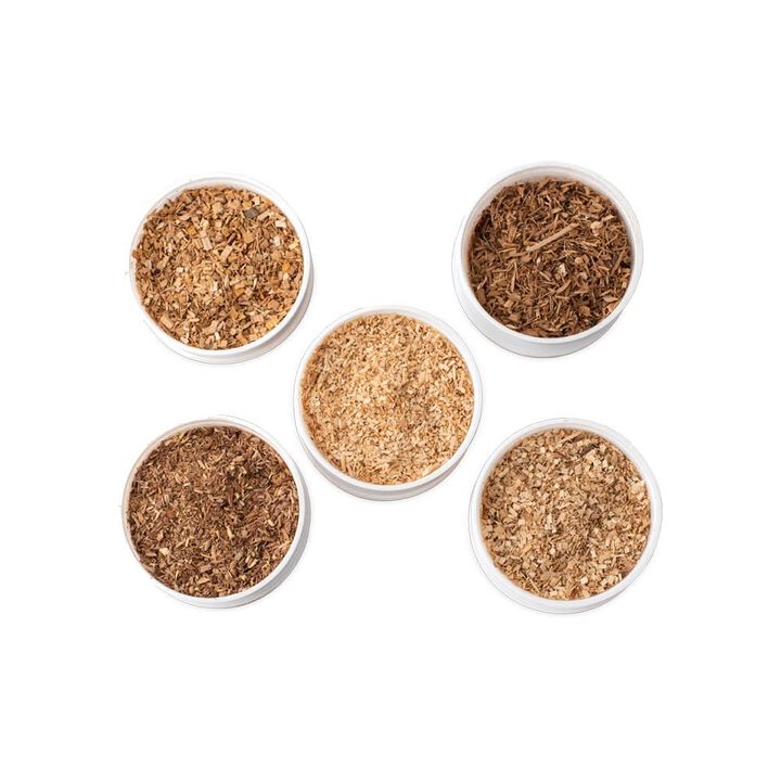 Nordic Ware Wood Chip Variety Pack for Smoker, 5 Flavors