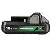 Metabo HPT 18V 2Ah Lithium Ion Power Tool Battery Pack with Fuel Indicator, small image number 5