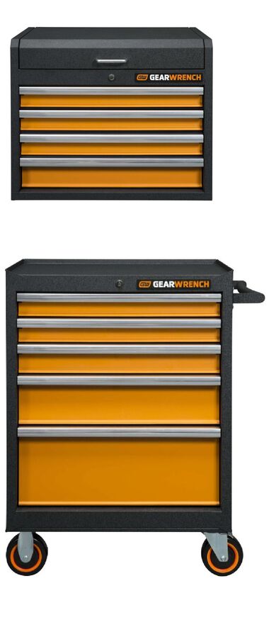 GEARWRENCH GSX Series Tool Chest 26in and Rolling Tool Cabinet 26in, large image number 0