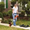 Black and Decker 6.5 Amp 12 in. Electric 3-in-1 Compact Mower (MTE912), small