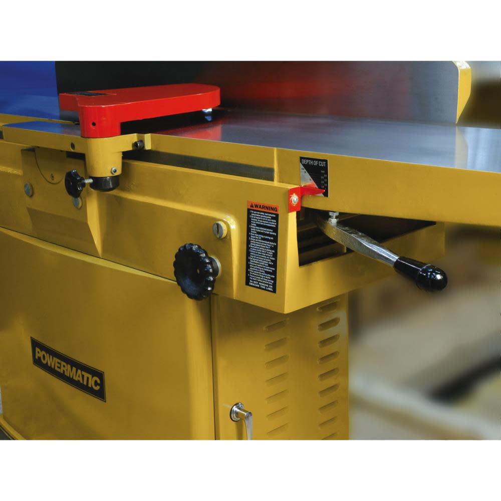 Powermatic 12 in Jointer 3HP 3PH 230/460V Helical Head, large image number 2