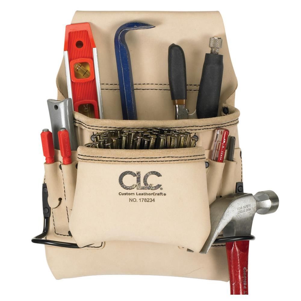 CLC 8 Pocket Leather Carpenter Bag, large image number 1