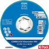 Pferd 4-1/2 Inch 180 Grit Aluminum Oxide Hard Non-Woven Disc Bundle, 10 Pieces, small image number 2