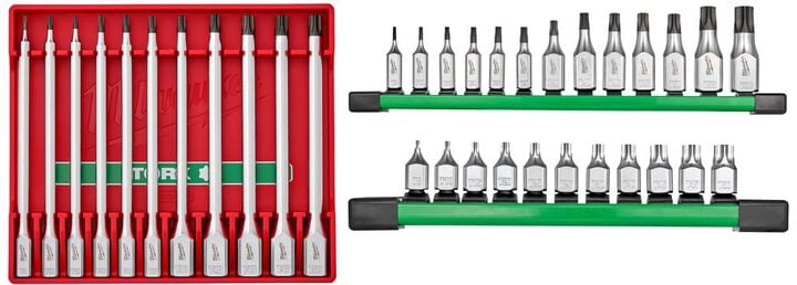 Milwaukee TORX Bit Socket Set 35 Piece Bundle