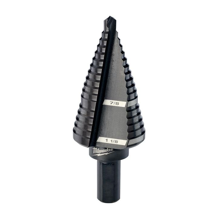 Milwaukee #9 Step Drill Bit 7/8 in. & 1-1/8 in.