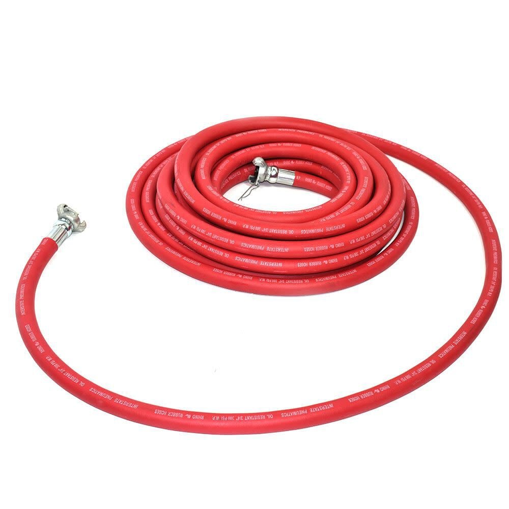 Interstate Pneumatics 3/4 Inch x 100 Ft. 300 PSI Jack Hammer Red Rhino Rubber Hose, large image number 3