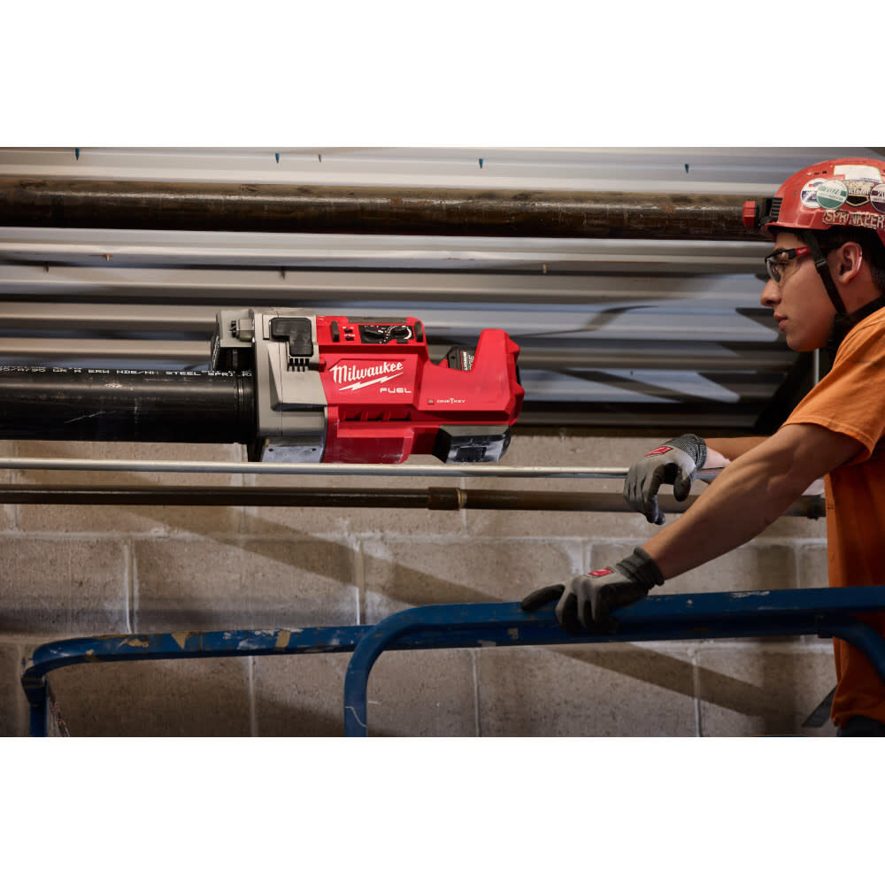 Milwaukee M18 FUEL RINGER Roll Groover Kit for 1-1/4 Inch - 4 Inch Sch 10/40, 6 Inch Sch 10, large image number 24