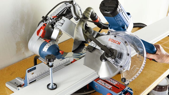Bosch 10 Inch Dual-Bevel Glide Miter Saw, Reconditioned, large image number 12