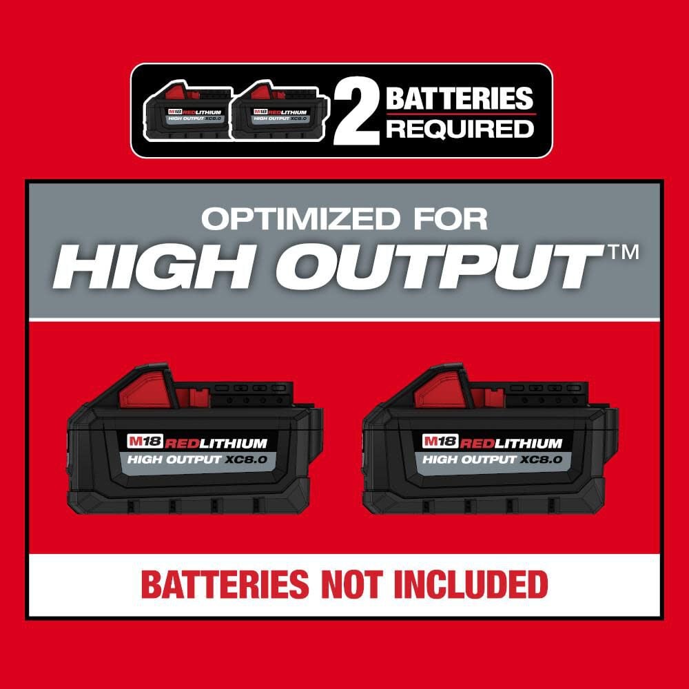 Milwaukee M18 FUEL 17 inch Dual Battery String Trimmer (Bare Tool), large image number 9