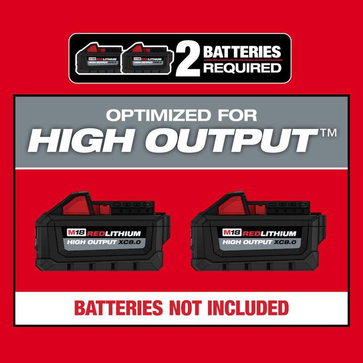 Milwaukee M18 FUEL 17 inch Dual Battery String Trimmer (Bare Tool), large image number 8