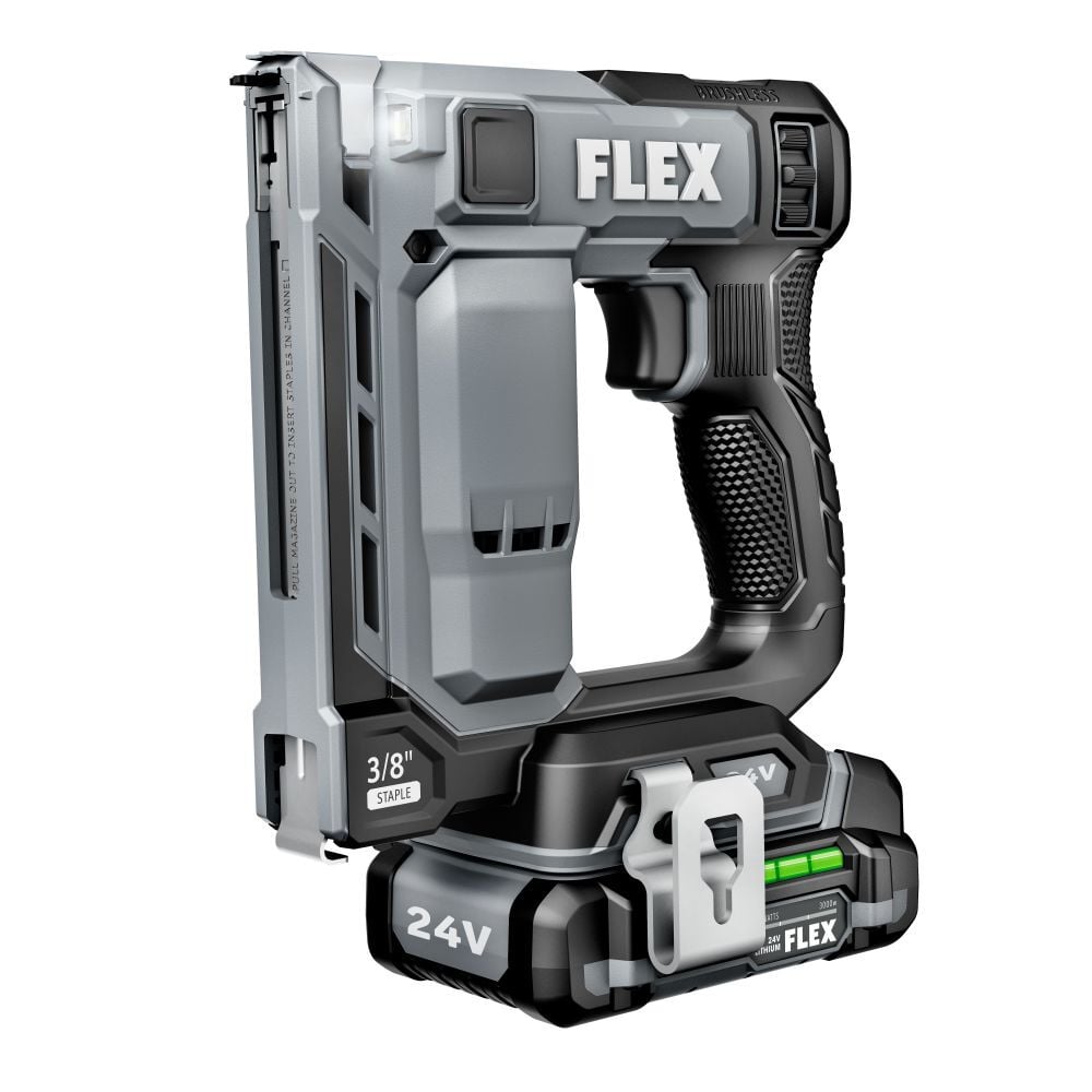 FLEX 24V Cordless 3/8 Inch Stapler Kit - FX4521-1A