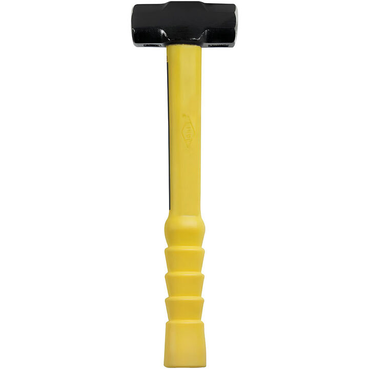 Nupla 3 Lbs Steel Head Sledge Hammer with Fiberglass Handle