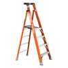 Metaltech 4 Foot Safe Space Fiberglass Step Ladder, small image number 1