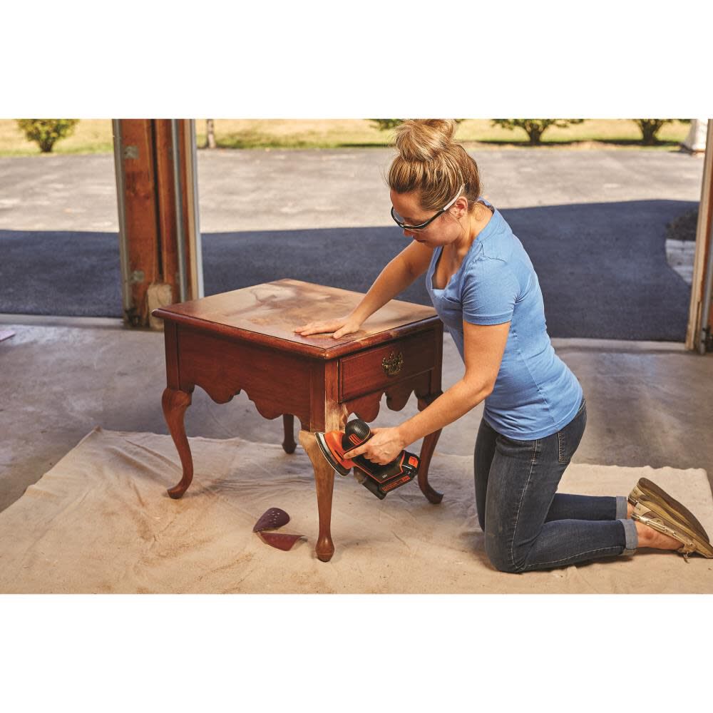 Black and Decker 20V MAX MOUSE Cordless Sander Kit, large image number 6