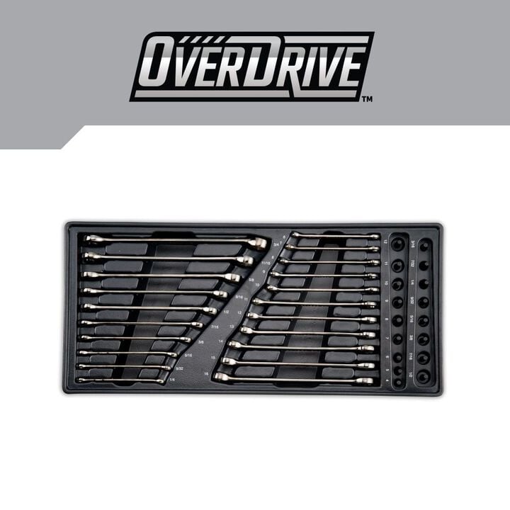 CRAFTSMAN OVERDRIVE SAE & Metric Mechanics Tool Set 284 Pieces, large image number 4