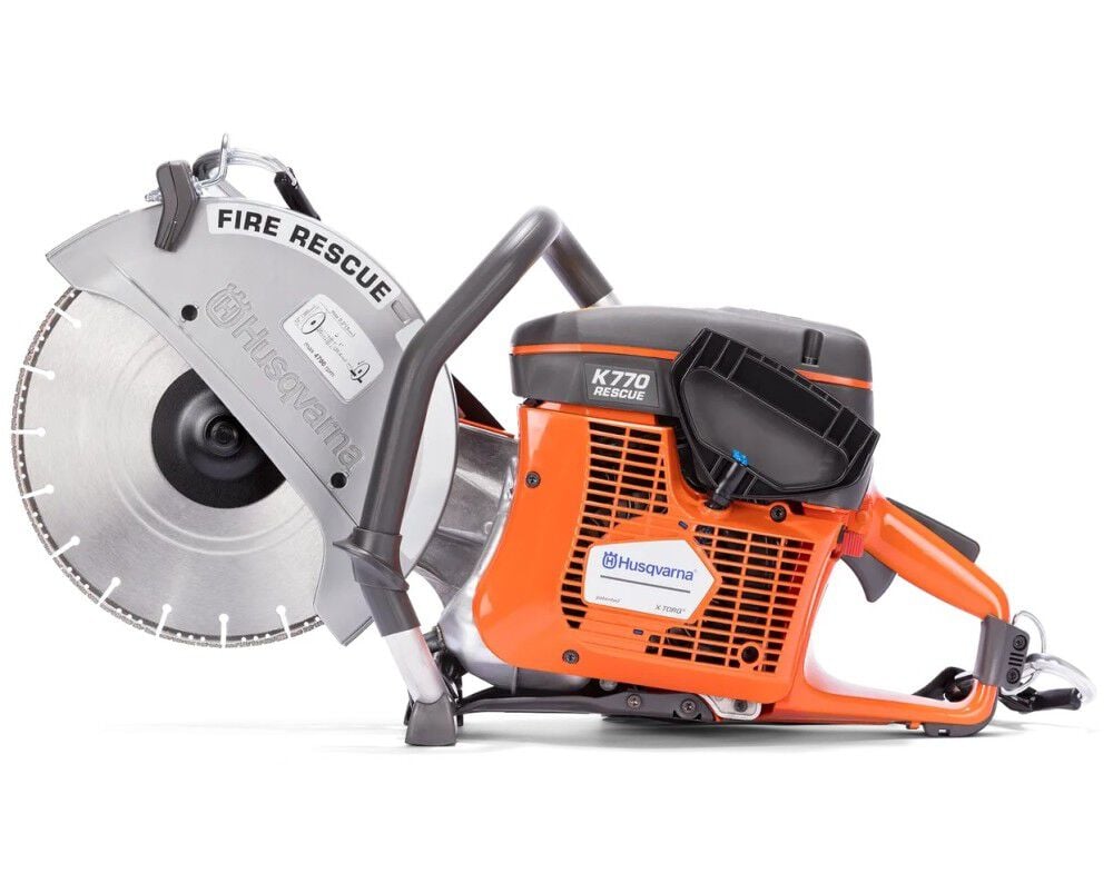 Husqvarna Construction K 770 Rescue I 5HP 12 Inch Gas Power Cutter Body Only Reconditioned, large image number 2