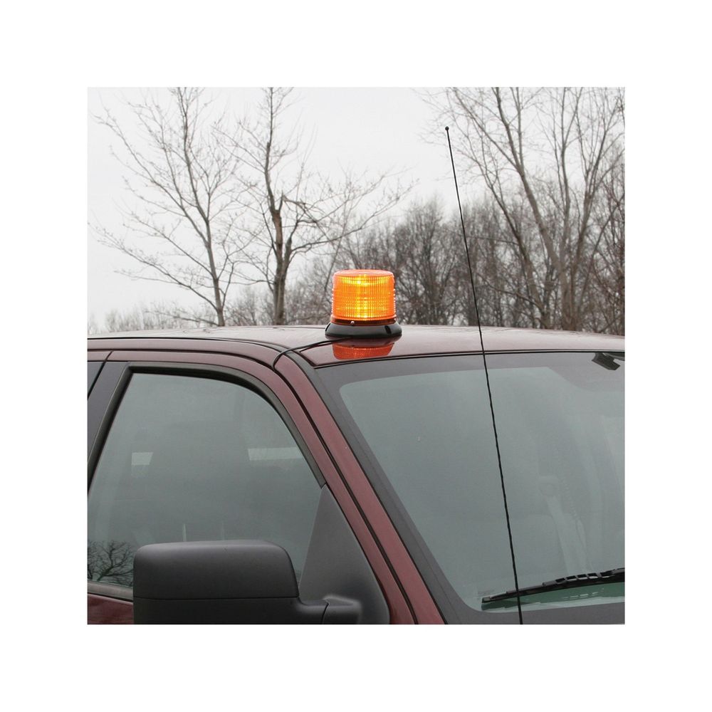 Buyers Products Company 6-1/2 Inch x 5 Inch LED Beacon Light Amber, large image number 7