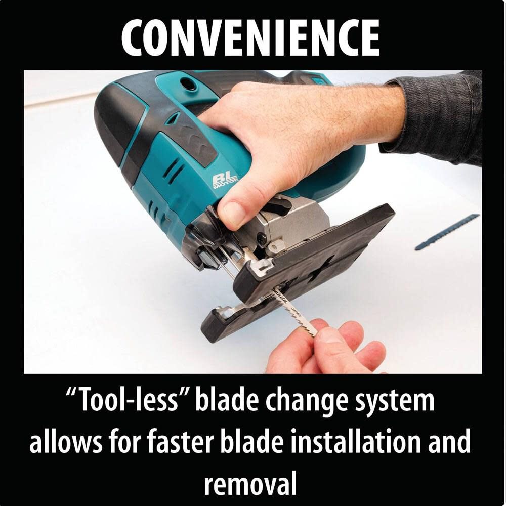 Makita 18V LXT Lithium Ion Brushless Cordless Jig Saw Bare Tool XVJ02Z Acme Tools