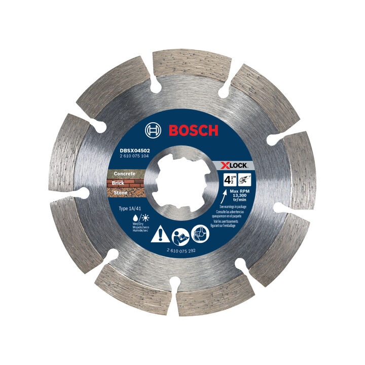 Bosch 4-1/2 Inch X-LOCK Segmented Blade, large image number 2