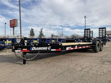 Diamond C 22 Ft. x 82 In. Low Profile Extreme Duty Equipment Trailer, large image number 0