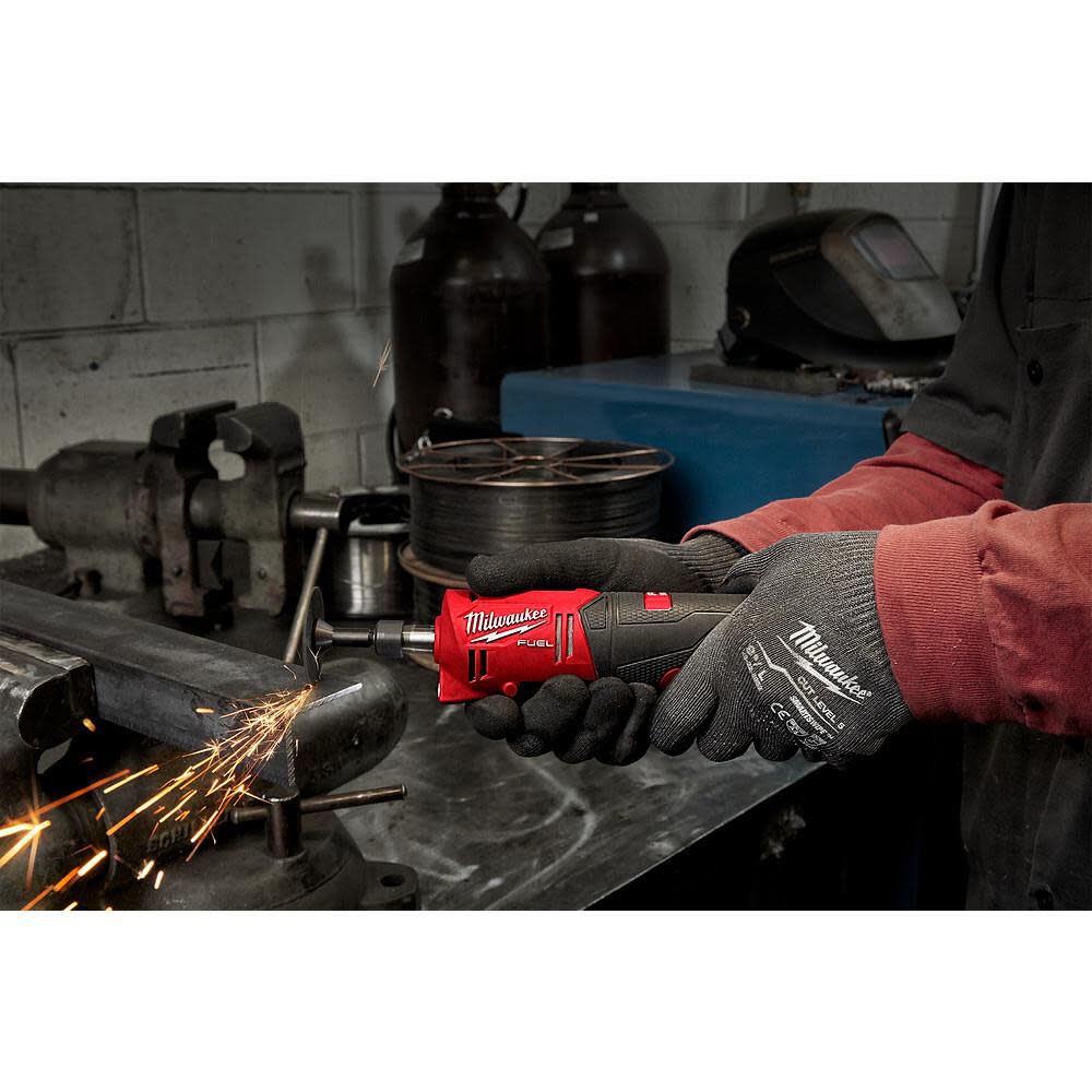 Milwaukee M12 Fuel Straight Die Grinder Bare Tool 2486 20 - Image 9